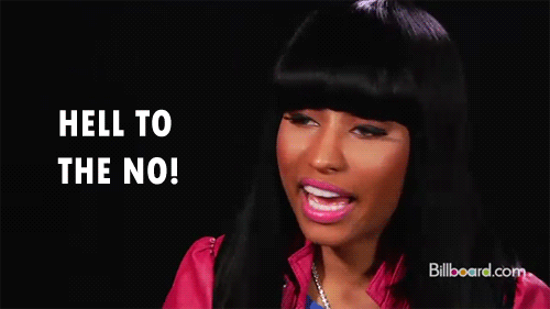 Nikki Minaj No gif