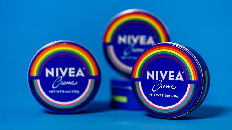 Nivea creme tin pride