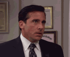 No Michael Scott the office gif