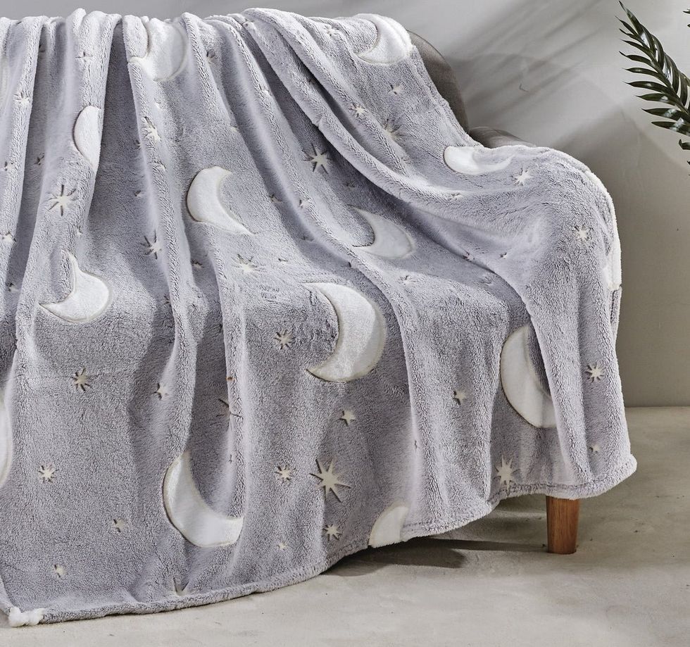 NOBLE HOUSE - GLOW IN THE DARK STAR MOON BLANKET