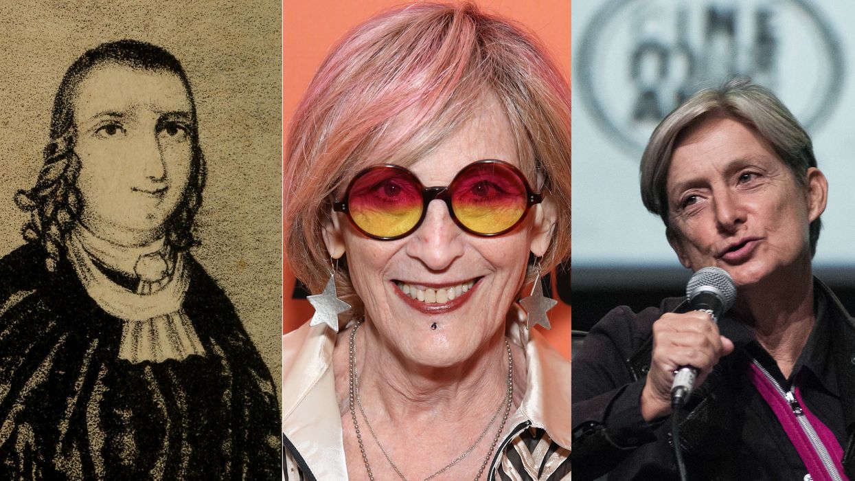 Nonbinary people in history Public Universal Friend Kate Bornstein Judith Butler