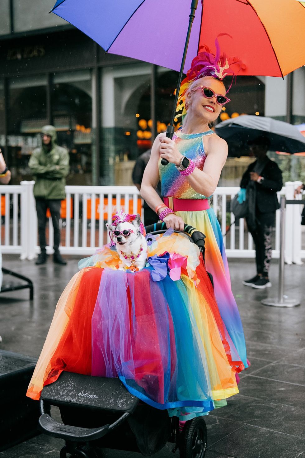 NYC Woof Fest Paws for Pride 2025 drag queens and rainbow dogs LGBTQIA pride celebration