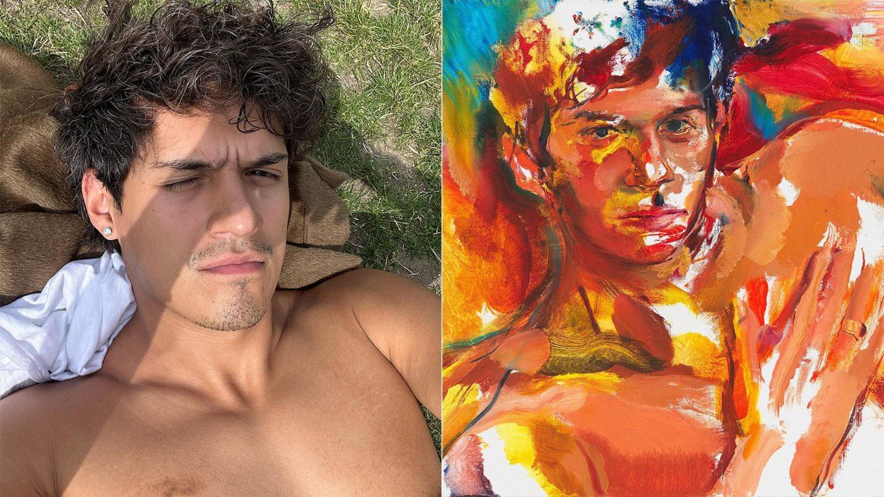 Omar Apollo and album cover