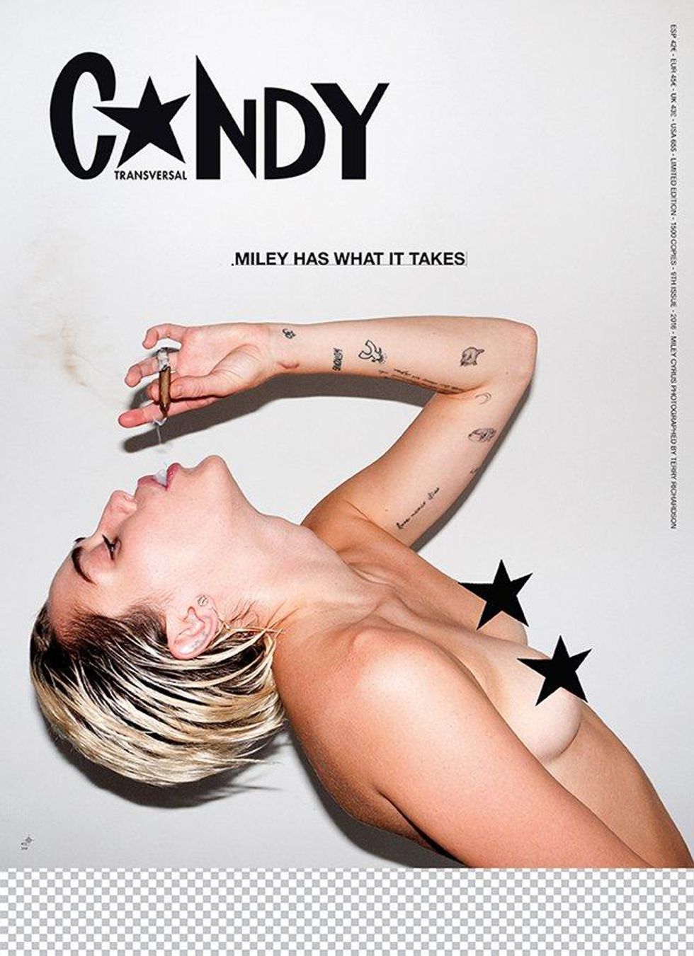 One of Miley Cyrus C\u2606NDY covers.