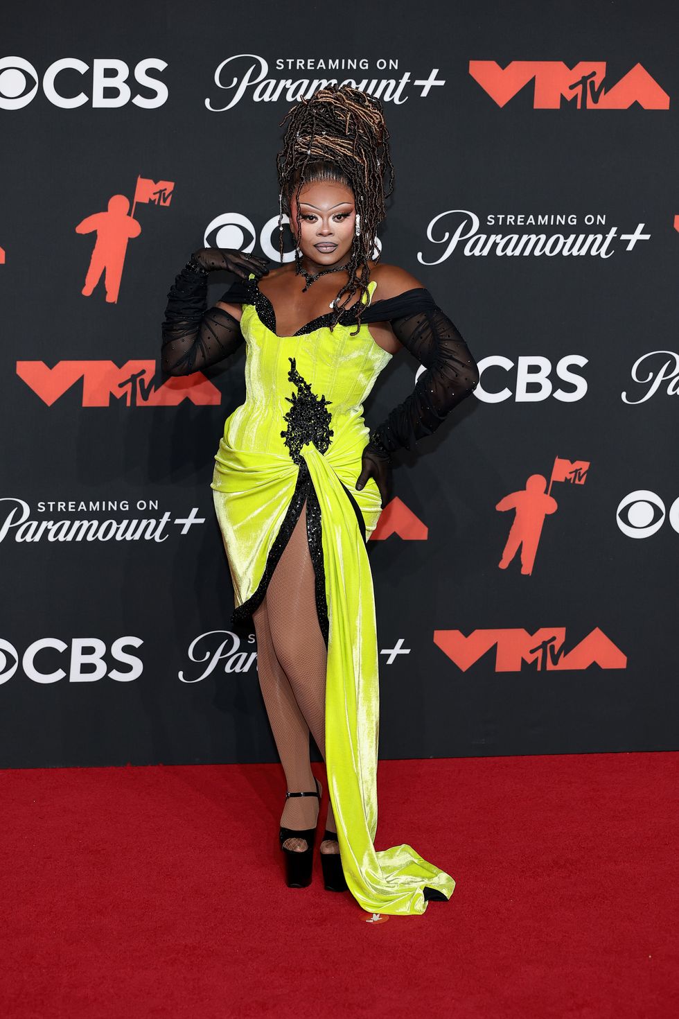 Onya Nurve at the 2025 MTV Video Music Awards.