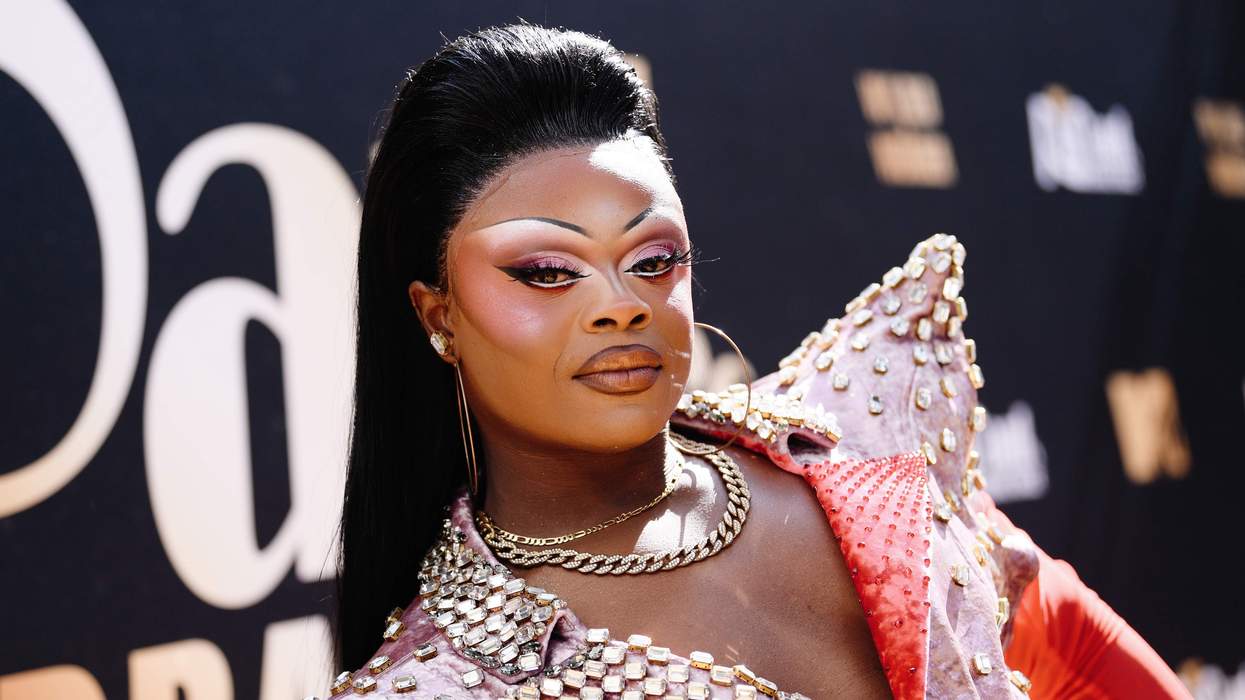 Onya Nurve attends MTV Presents "RuPaul's Drag Race" Emmy FYC official event.