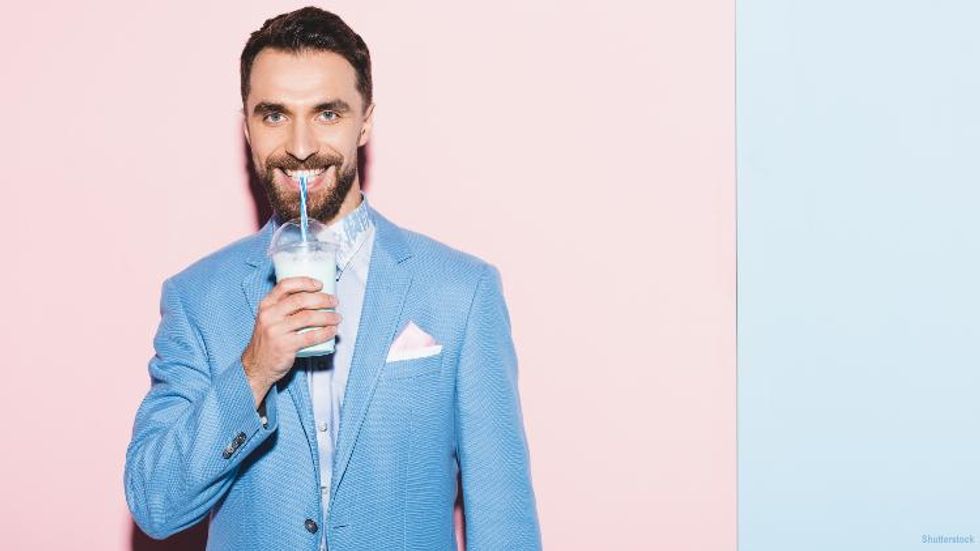 Ordering a milkshake