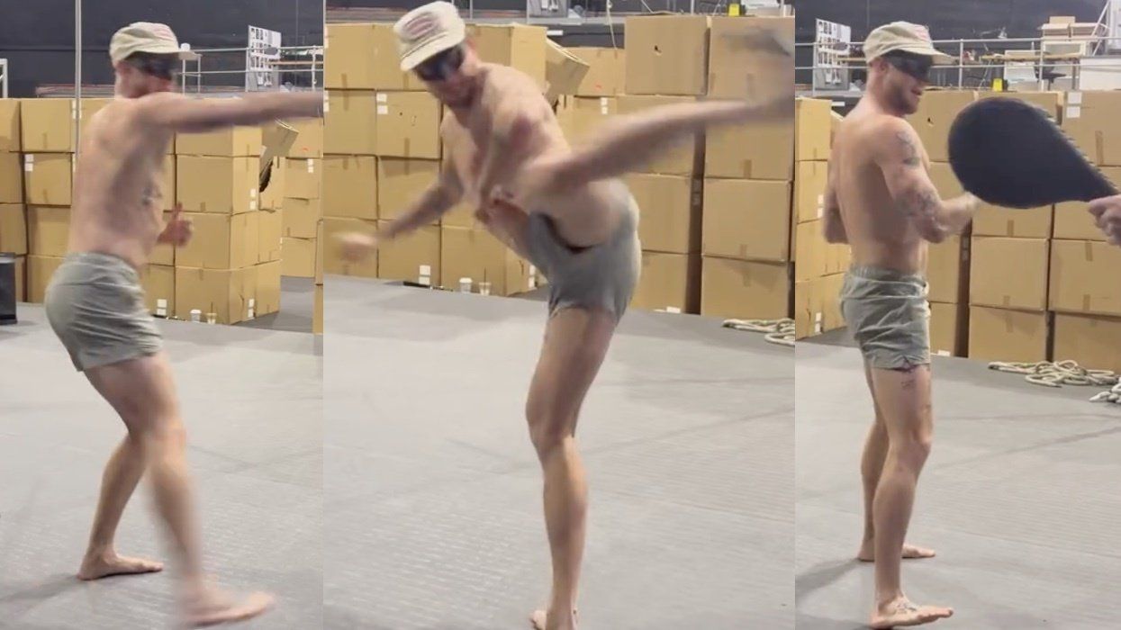 Orville Peck’s shirtless ‘Street Fighter’ training has gay fans begging to be knocked out