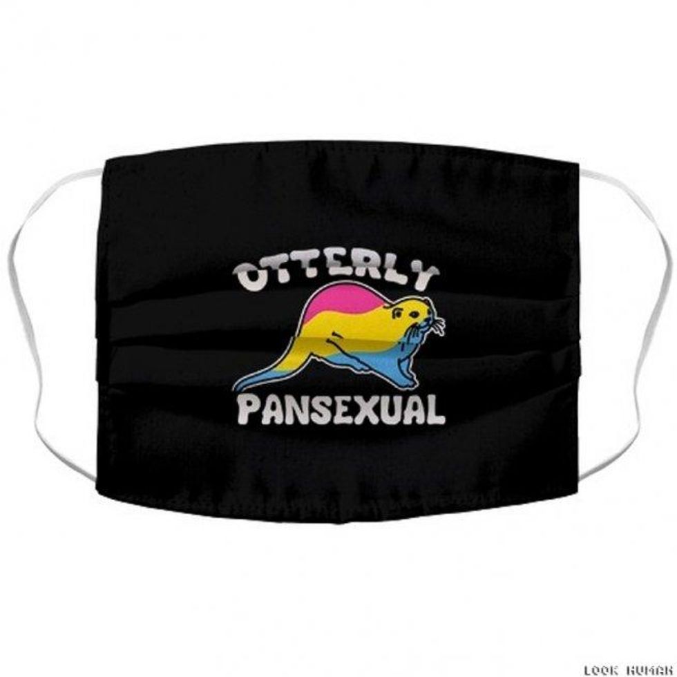 Otterly Pansexual Face Mask