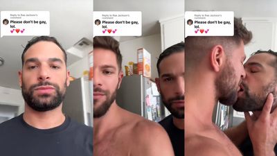 Johnny Sibilly shuts down homophobe in steamy TikTok video