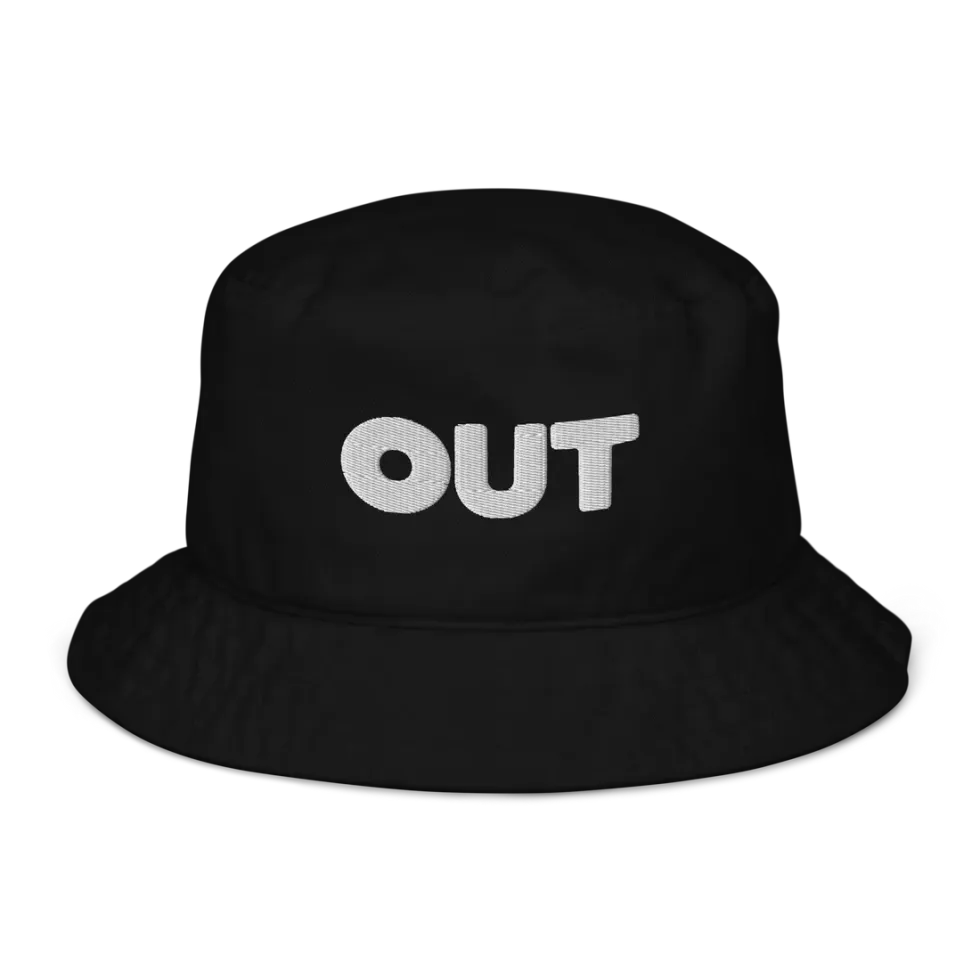 OUT MAGAZINE - ORGANIC BUCKET HAT