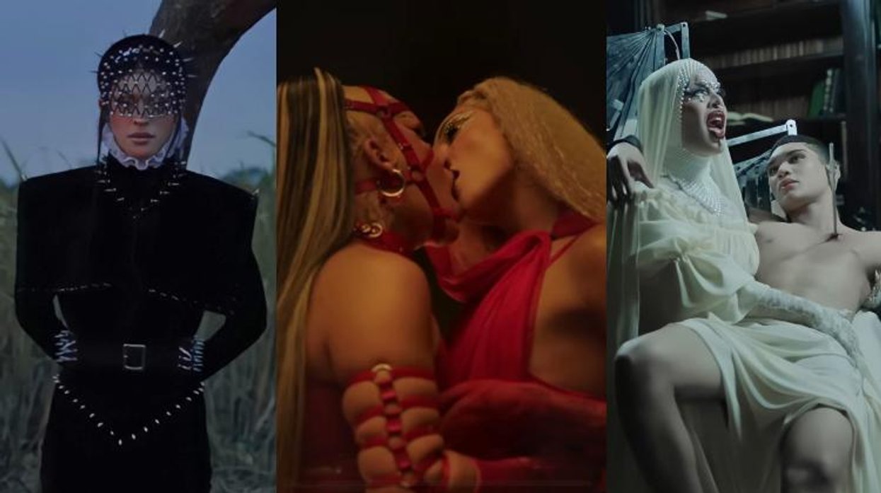 Pabllo Vittar and Gloria Groove