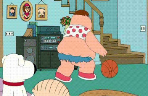 Peter Griffin jorts gif