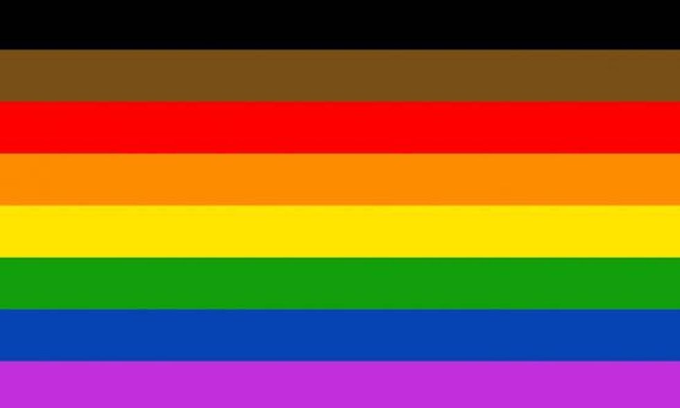 Philadelphia People Of Color Inclusive Flag