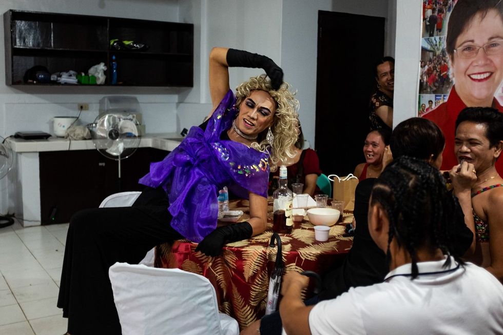 Photo Essay Filipino Drag Elder by Shirin Bhandari