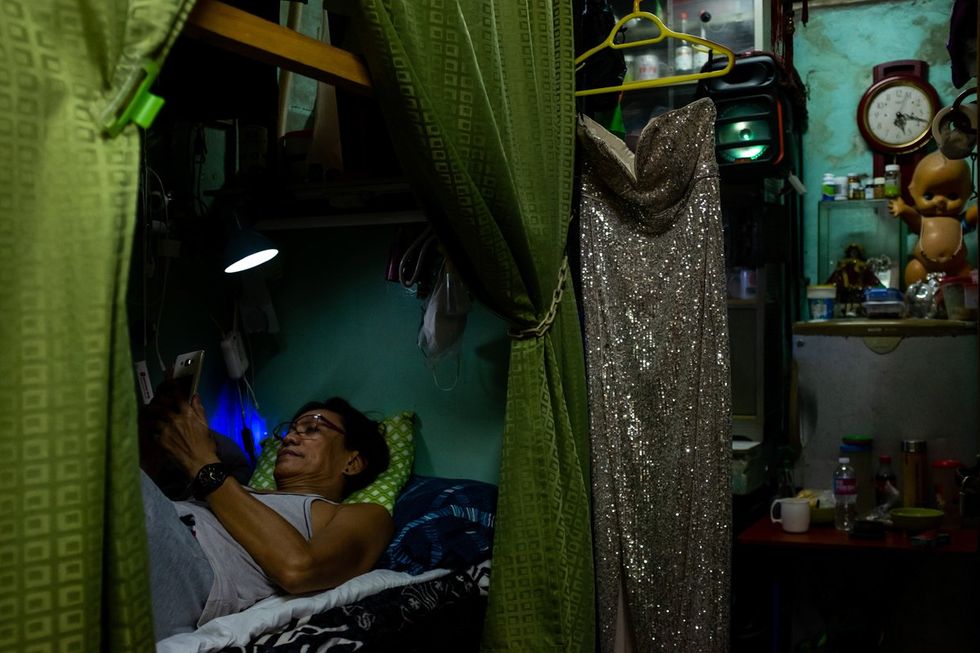 Photo Essay Filipino Drag Elder by Shirin Bhandari