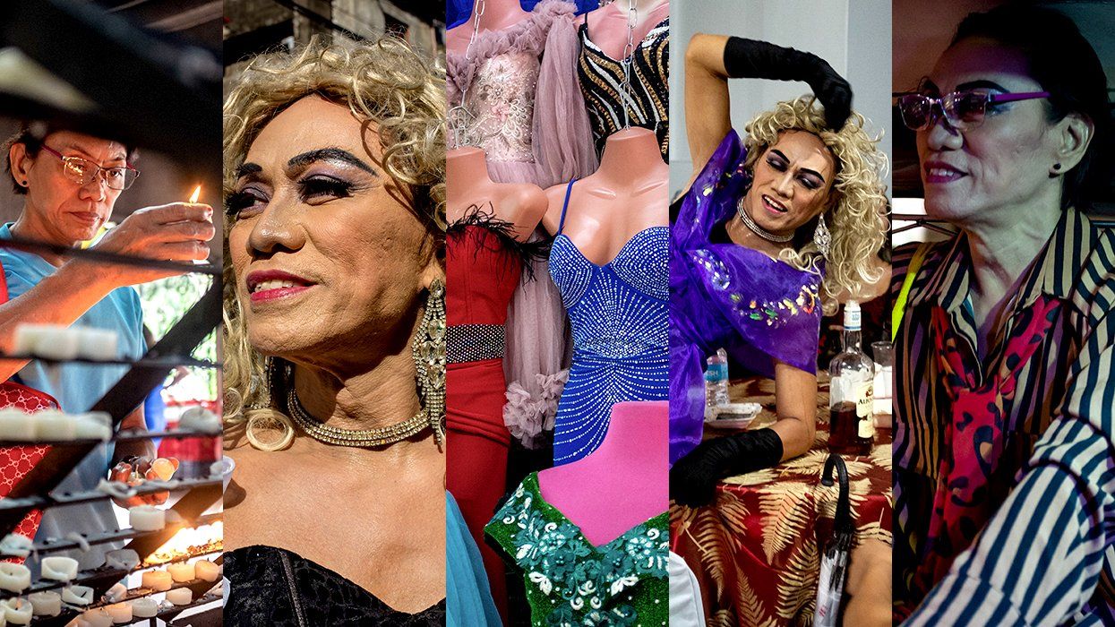 Photo Essay Filipino Drag Elder by Shirin Bhandari