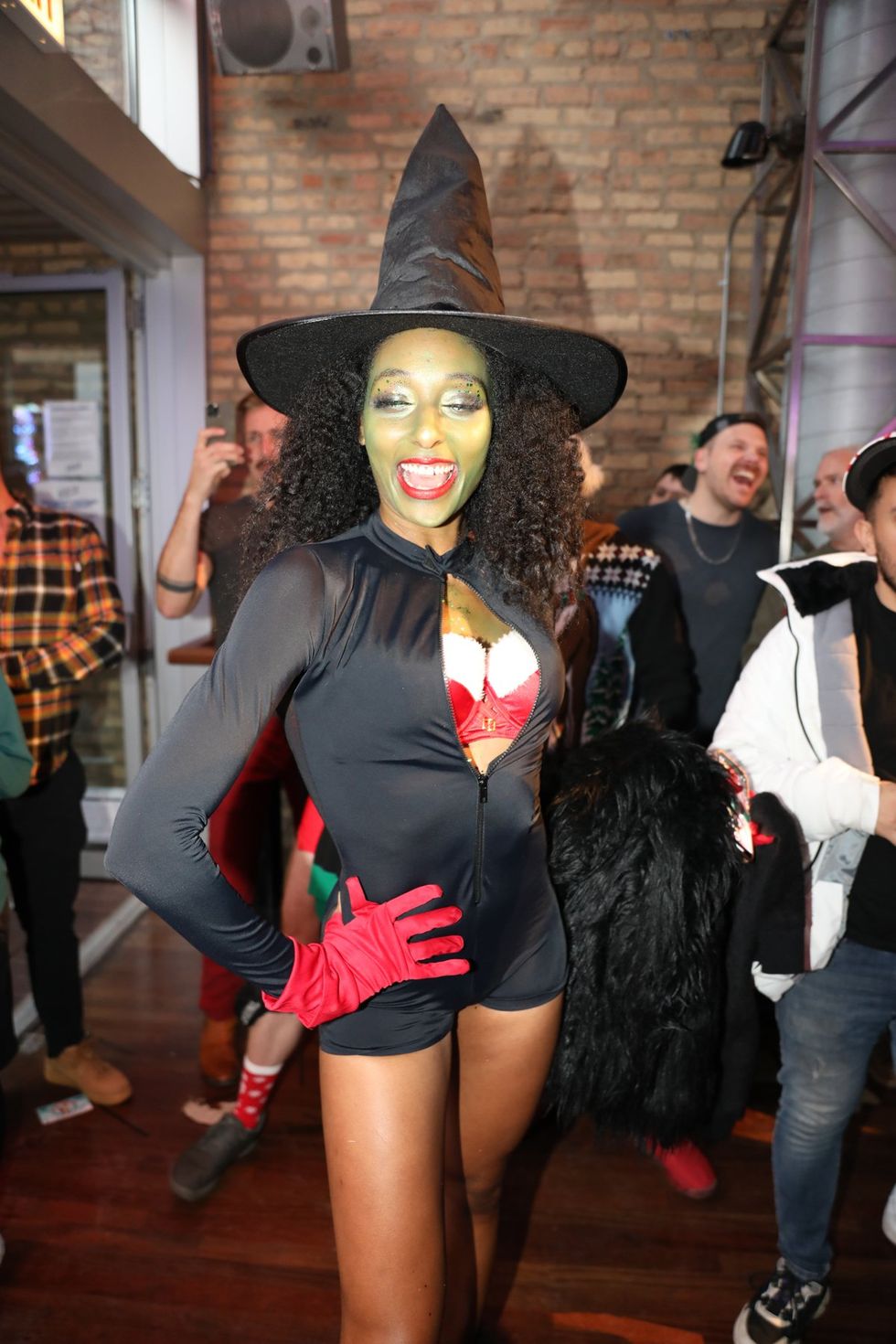 photo gallery gay bar Sidetrack Chicago Santa Speedo Run party 2024