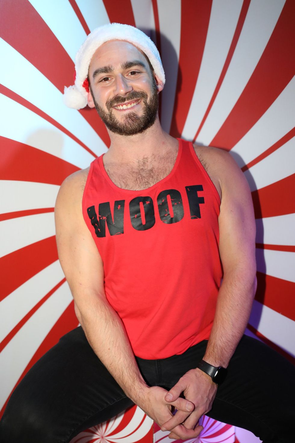 photo gallery gay bar Sidetrack Chicago Santa Speedo Run party 2024