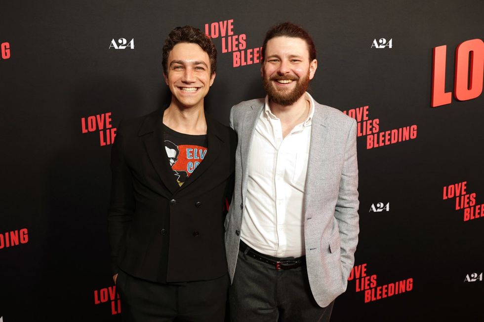 Photo Gallery Love Lies Bleeding Premiers Red Carpet Party Tracy Gilchrest panel