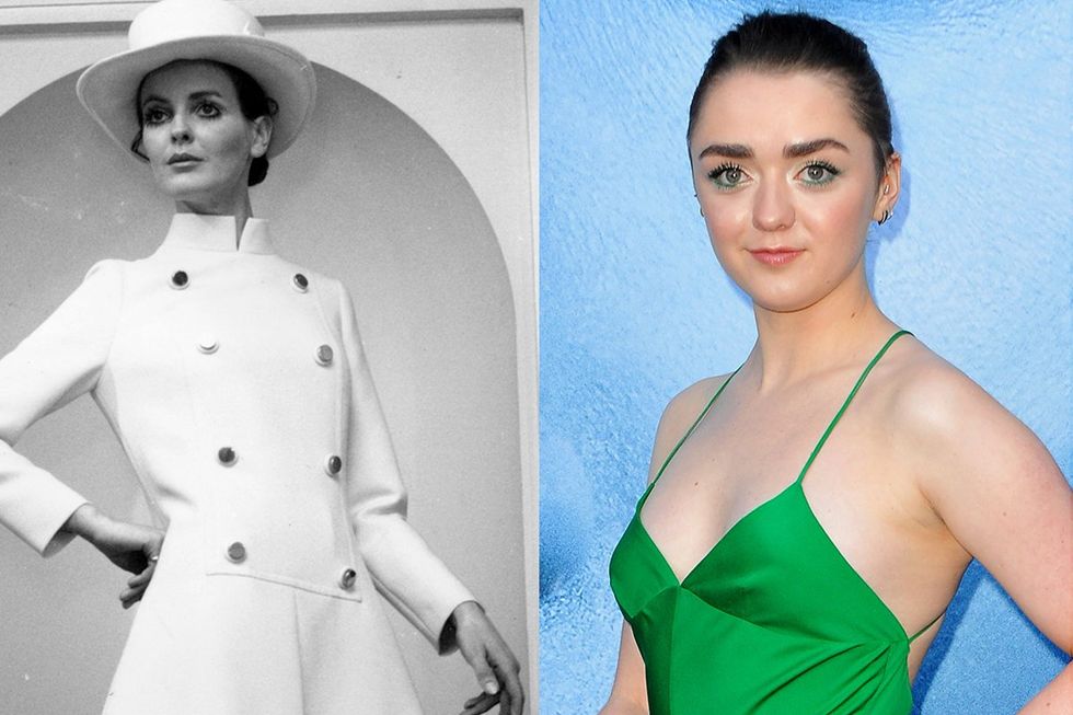 Photo Gallery New Look Apple TV plus Show Historical Characters Actors Catherine Dior Maisie Williams