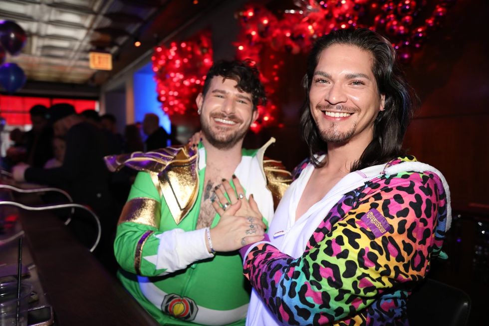 Photo Gallery New Years Day LGBTQ+ Onesie Party Sidetrack Chicago Gay Bar