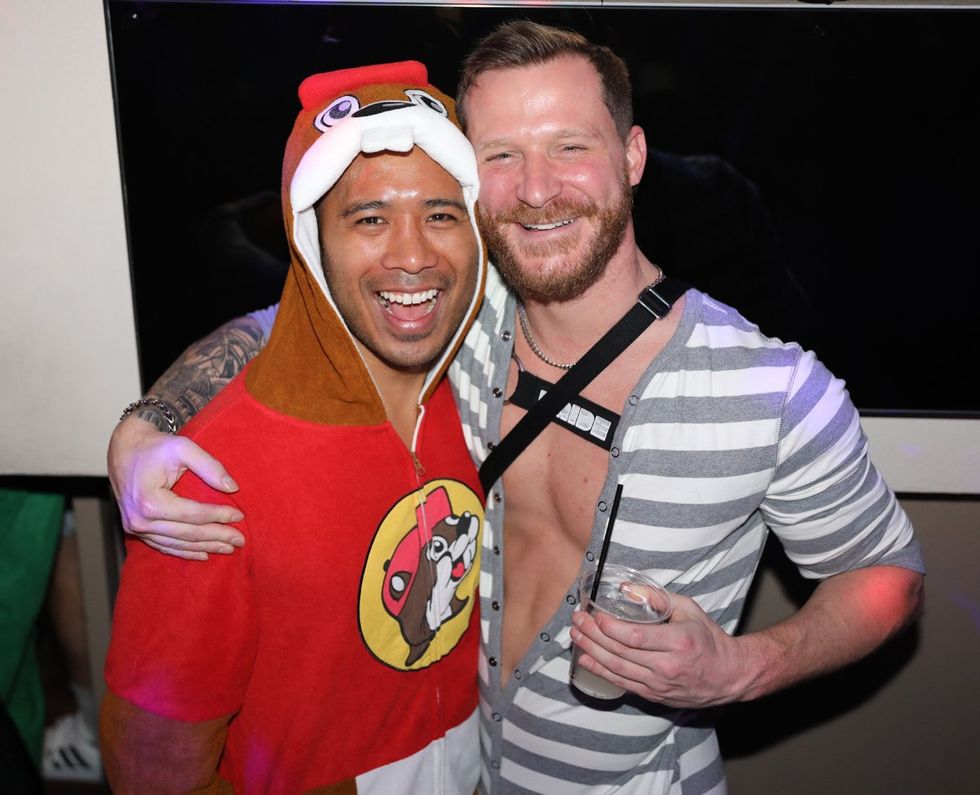 Photo Gallery New Years Day LGBTQ+ Onesie Party Sidetrack Chicago Gay Bar