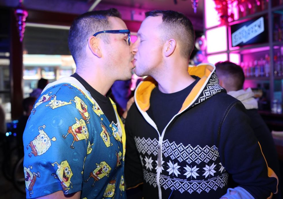 Photo Gallery New Years Day LGBTQ+ Onesie Party Sidetrack Chicago Gay Bar