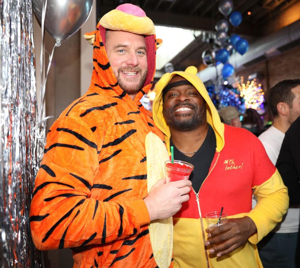 Photo Gallery New Years Day LGBTQ+ Onesie Party Sidetrack Chicago Gay Bar