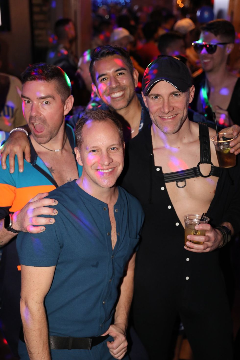Photo Gallery New Years Day LGBTQ+ Onesie Party Sidetrack Chicago Gay Bar