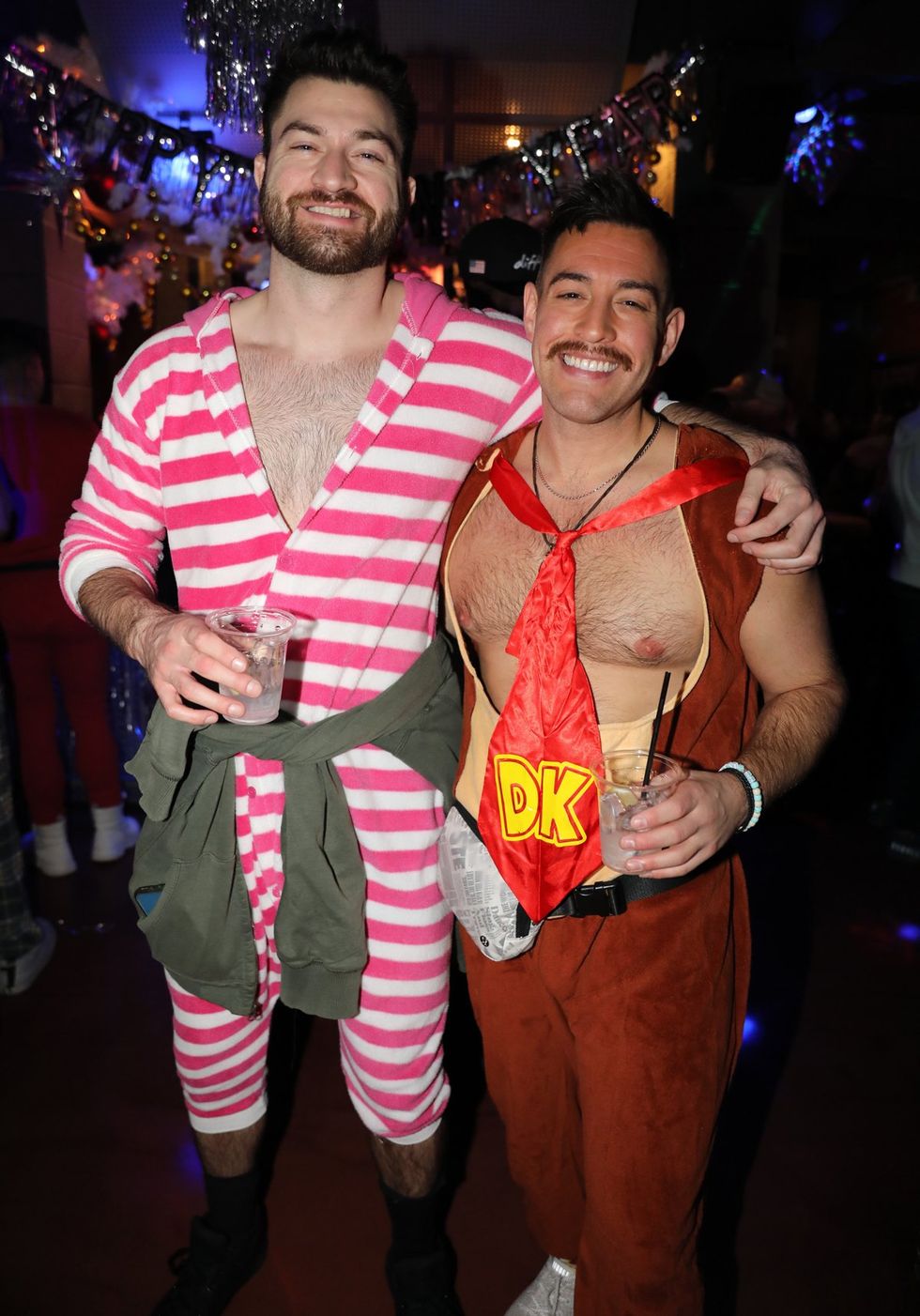Photo Gallery New Years Day LGBTQ+ Onesie Party Sidetrack Chicago Gay Bar