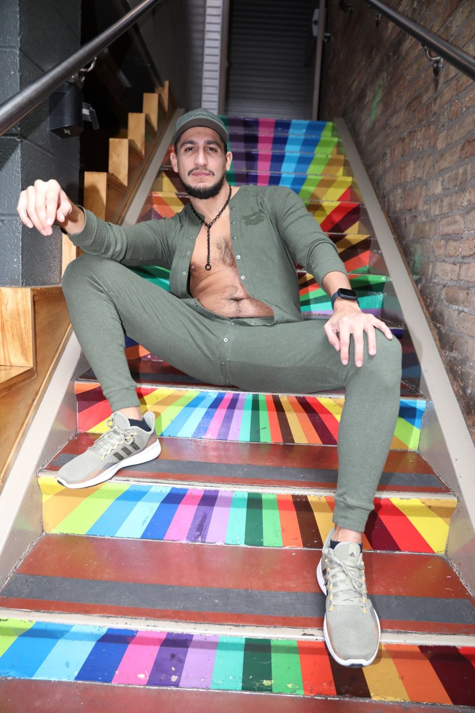 Photo Gallery New Years Day LGBTQ+ Onesie Party Sidetrack Chicago Gay Bar