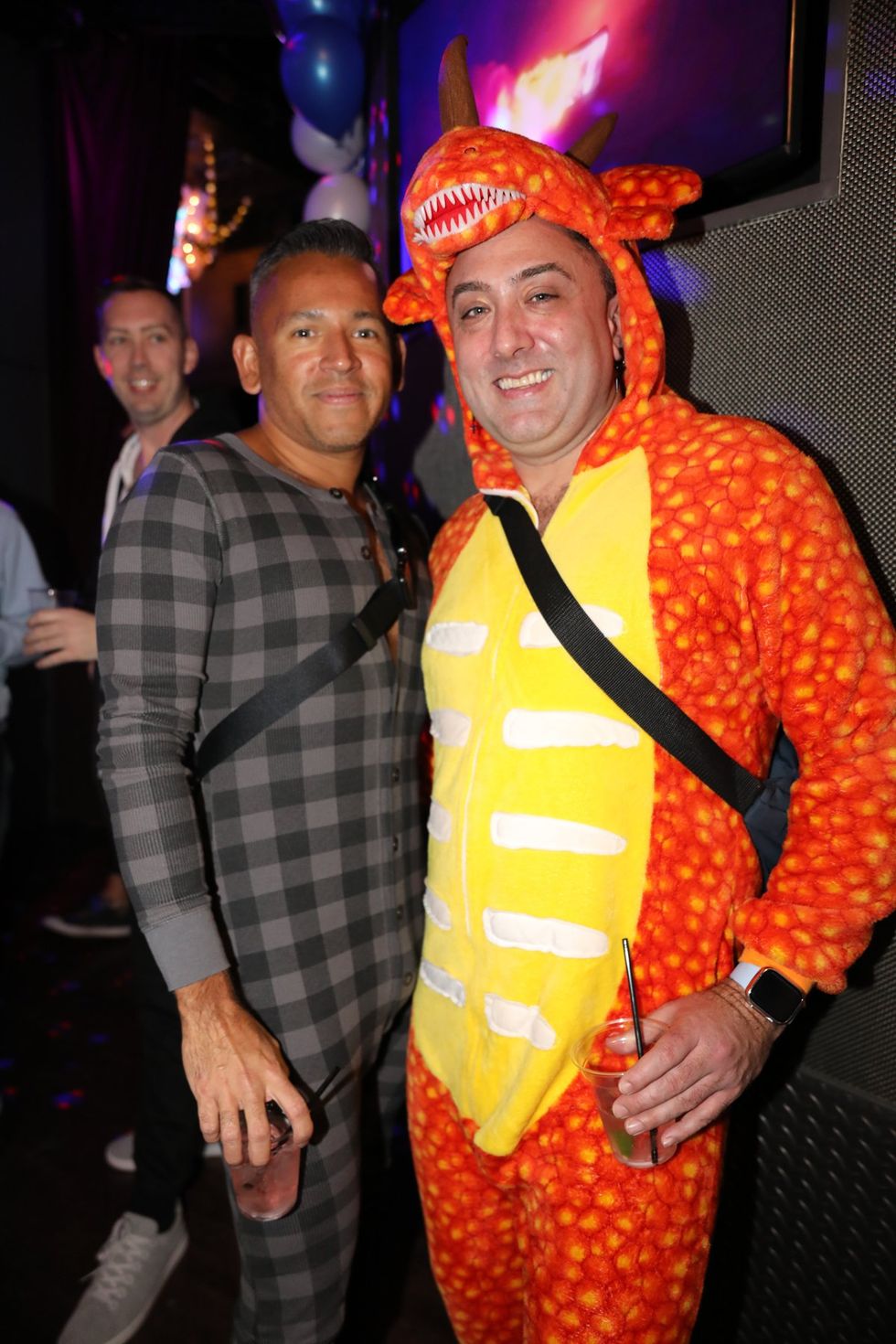 Photo Gallery New Years Day LGBTQ+ Onesie Party Sidetrack Chicago Gay Bar