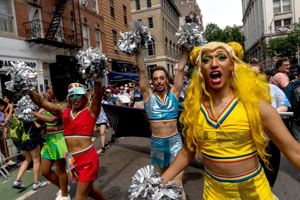 photo gallery NYC lgbtq pride parade 2024