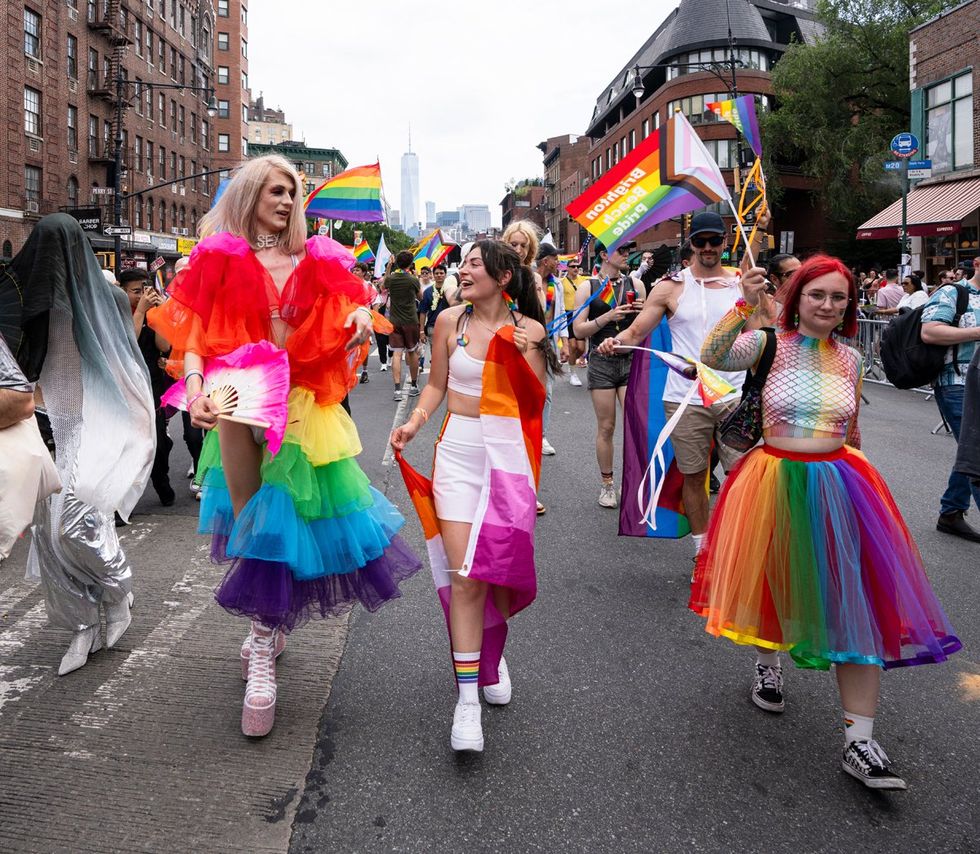photo gallery NYC lgbtq pride parade 2024