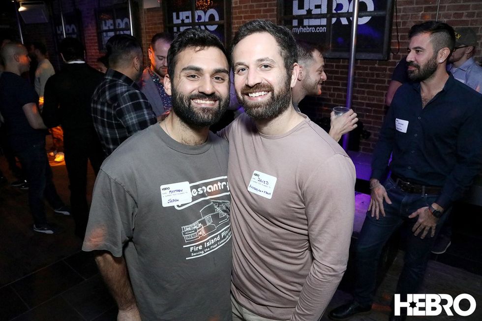 photo gallery NYC Passover Pregame gay bar party 2024 Hebro Events