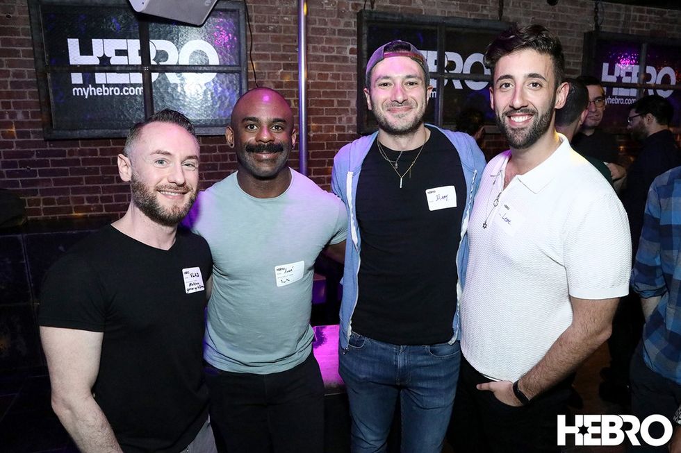 photo gallery NYC Passover Pregame gay bar party 2024 Hebro Events
