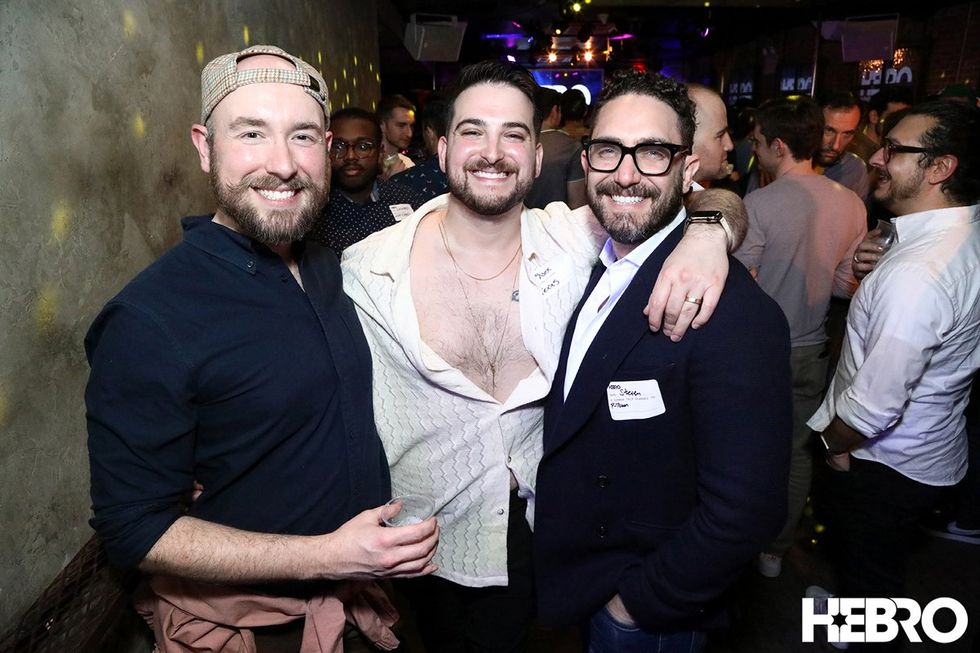 photo gallery NYC Passover Pregame gay bar party 2024 Hebro Events