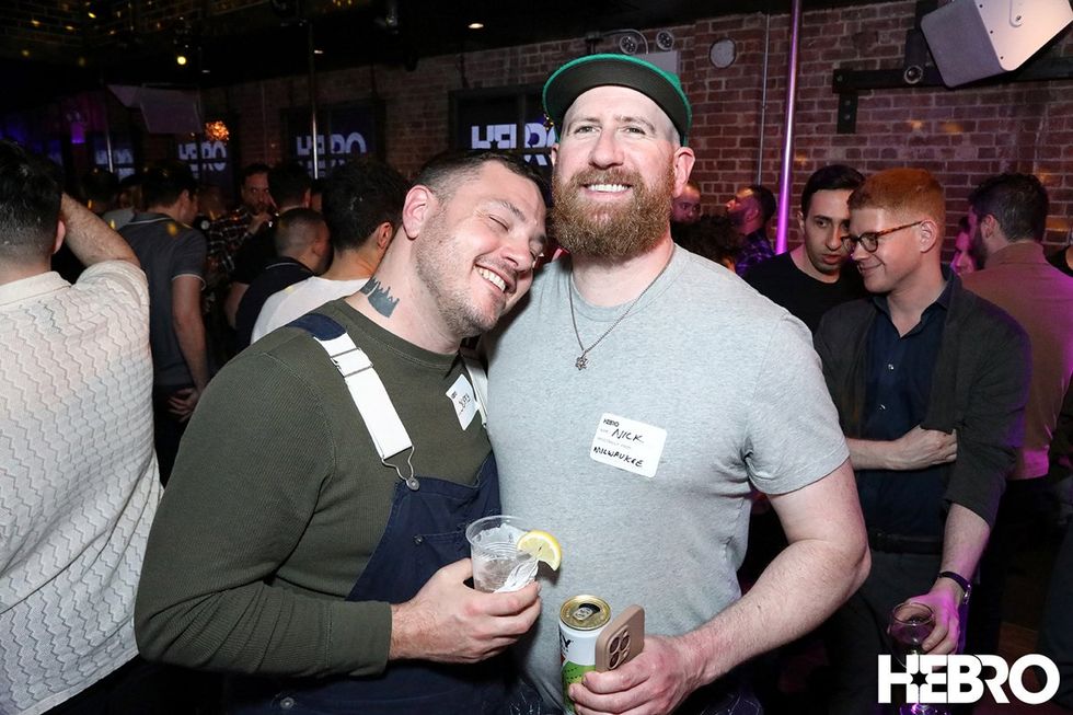 photo gallery NYC Passover Pregame gay bar party 2024 Hebro Events