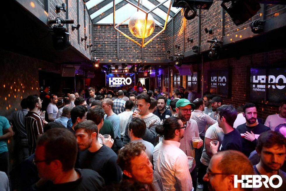 photo gallery NYC Passover Pregame gay bar party 2024 Hebro Events