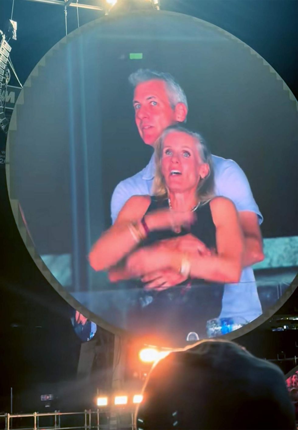 photo gallery of Gay Halloween costumes for 2025 including Coldplay kiss cam couple