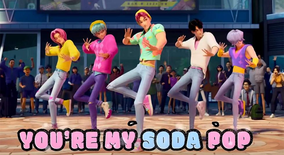 photo gallery of Gay Halloween costumes for 2025 including The Saja Boys Netflix