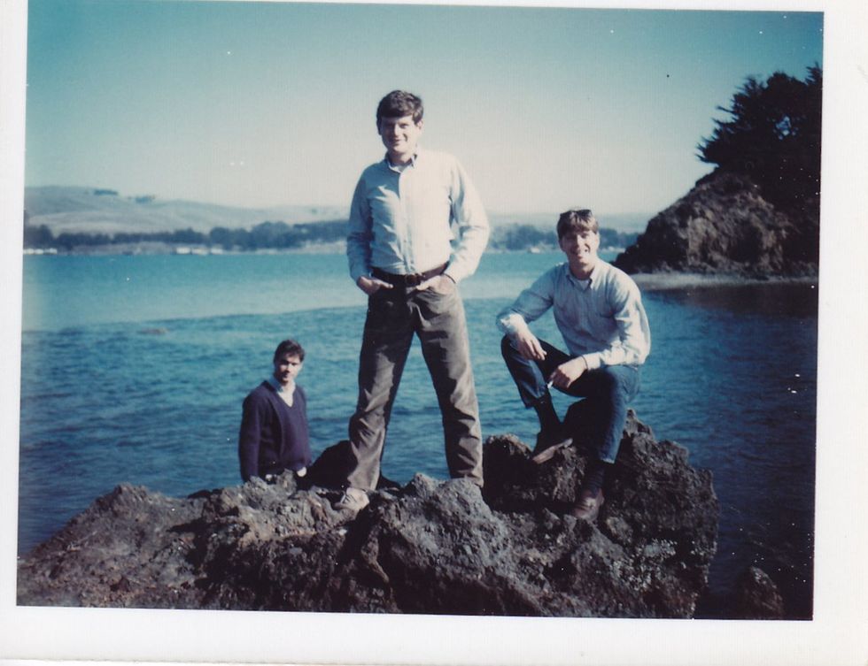 photo gallery Polaroids spanning from 1964 to 1991 documenting Houston male throuple John Jay Hollenburger Arthur Slaughter Gary Grether aka JAG and their social circle