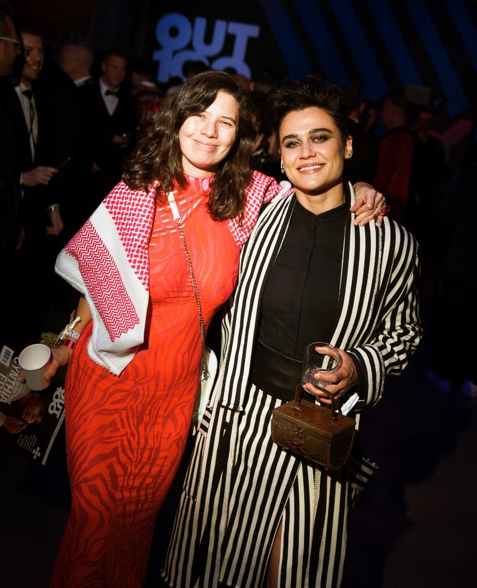 photo gallery queer photographer Roland Fitz Out100 2024 party pics wives Kylie Chi Katy O\u2019Brian