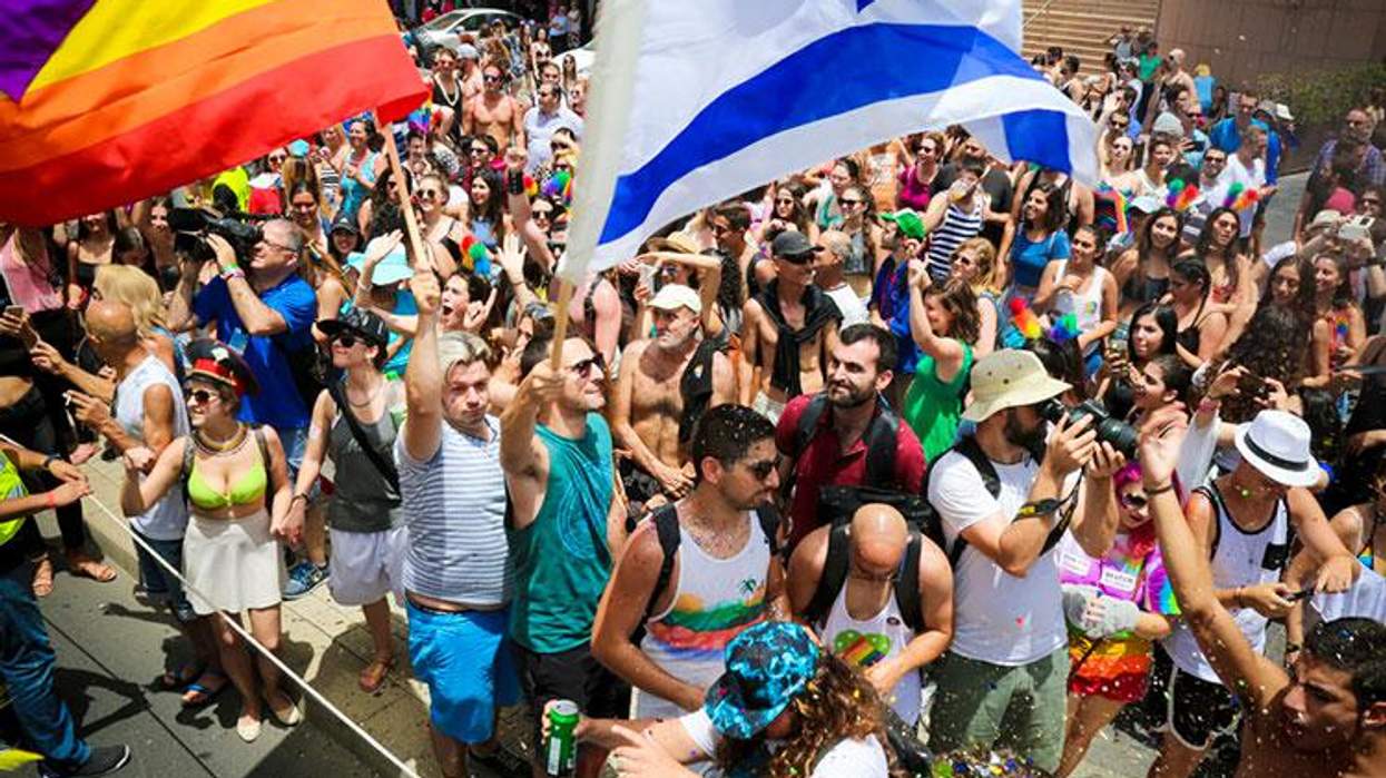 Photo of Bisexuality-Themed Pride Parade in Tel Aviv