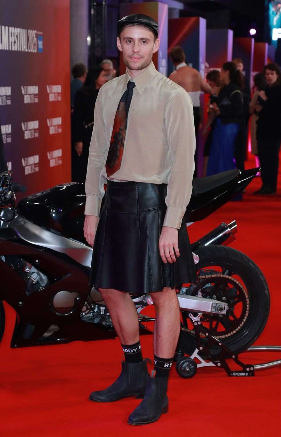 Pillion director Harry Lighton