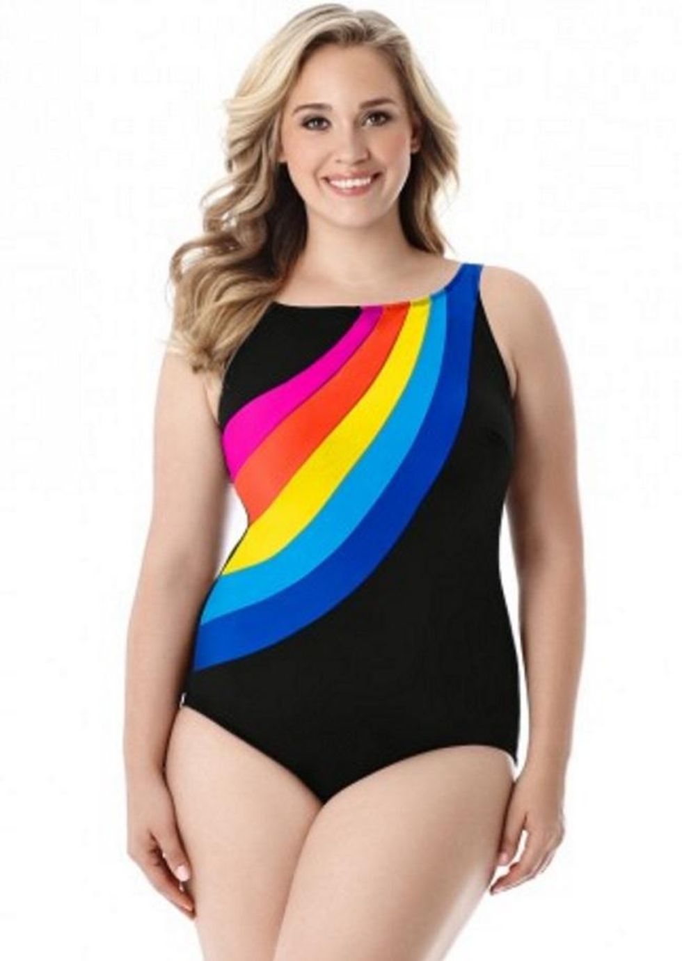 plus size swimwear
