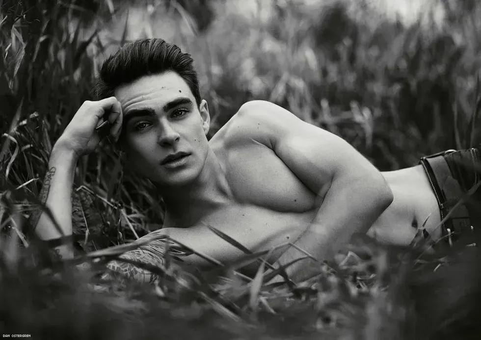 Portrait of a handsome man by \u200bDan Ostergren