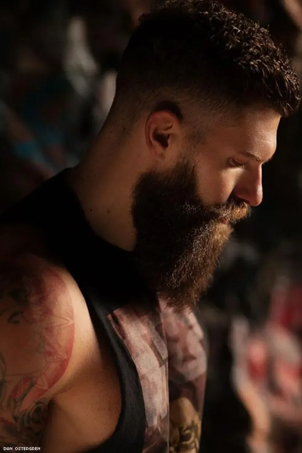 Portrait of a handsome man by \u200bDan Ostergren