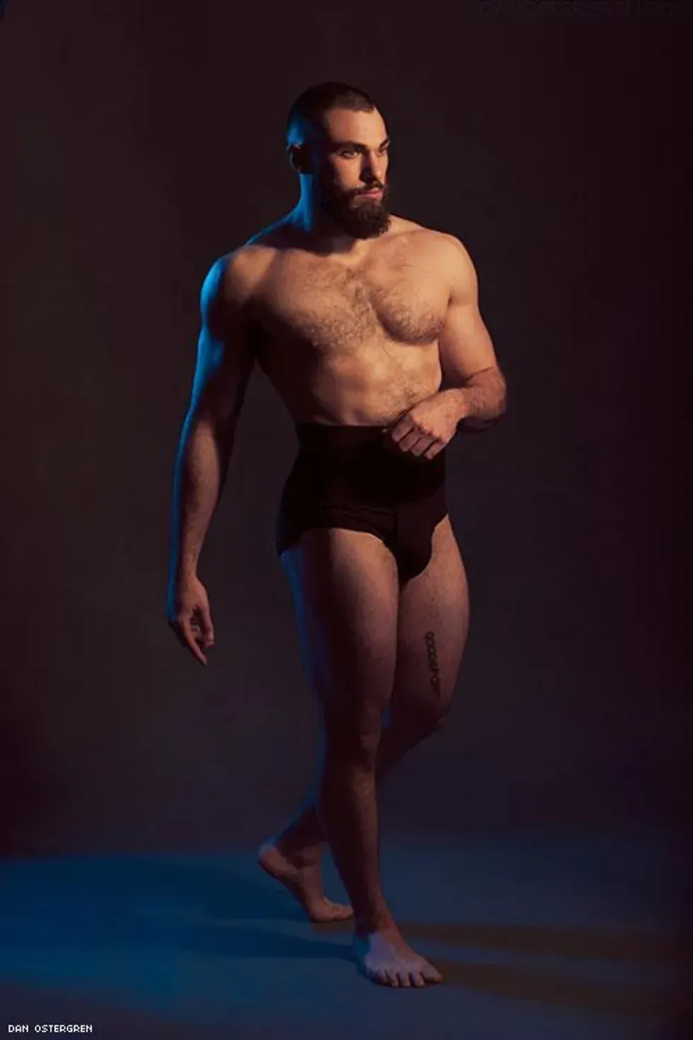 Portrait of a handsome man by \u200bDan Ostergren